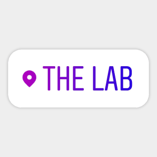 IN THE Science LAB Location GPS Sticker